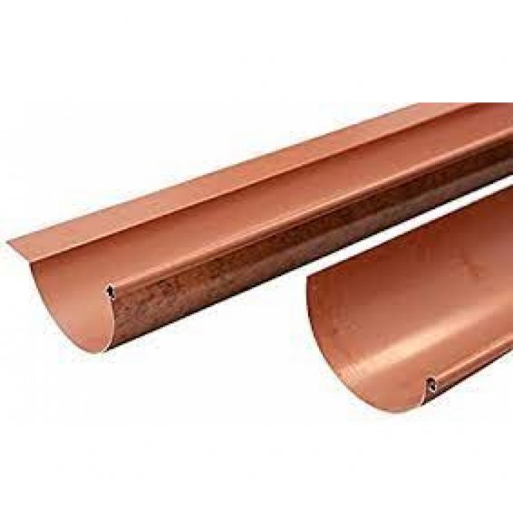 Gronda alluminio pat.rame 4mt gr ondaie sp.0,8 280 s b sv280