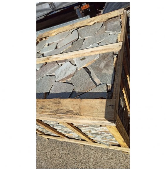 QUARZITE BRASILIANA VERDE 08-15M MOSAICO - 45MQ/PALLET
