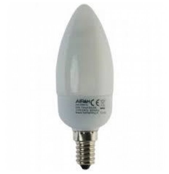 LAMPADA AI L.CALDA FLUOR. OLIVAAKS7M27C E14 7W COMPATTE DECORATIVE