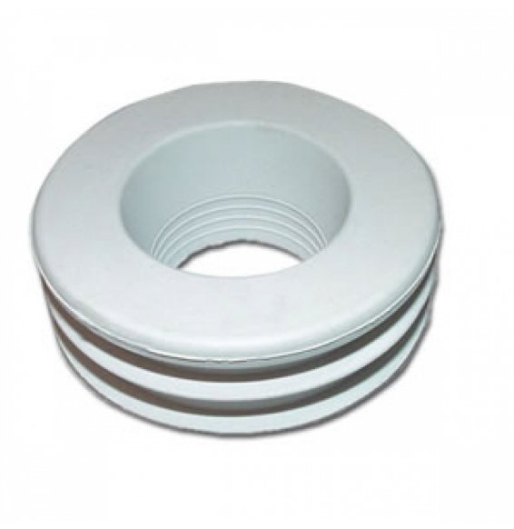 Morsetto in gomma bianca wc 60x30/32