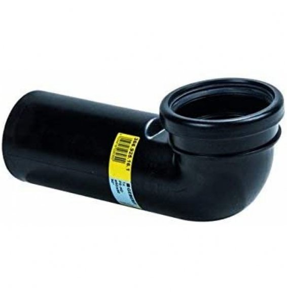 Curva wc s attacchi d.090 nero saldare geberit 366.925.16.1 b00d