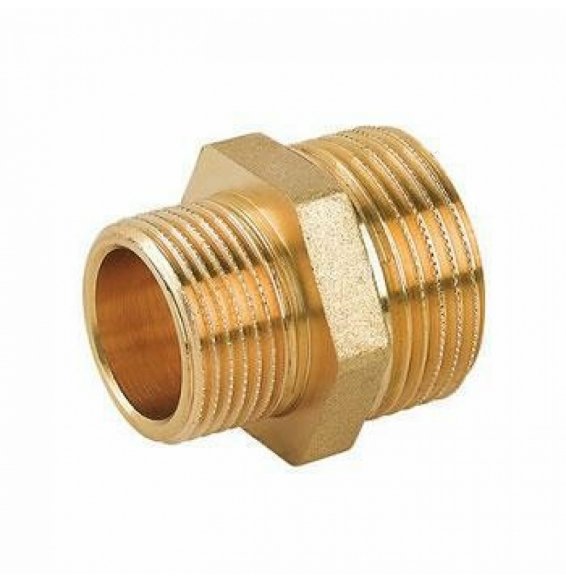 NIPPLO RIDOTTO OTTONE D.1-1/2X3/4