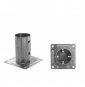 Portapilastro a bicchiere tondo101 h.150 b07whzrm71