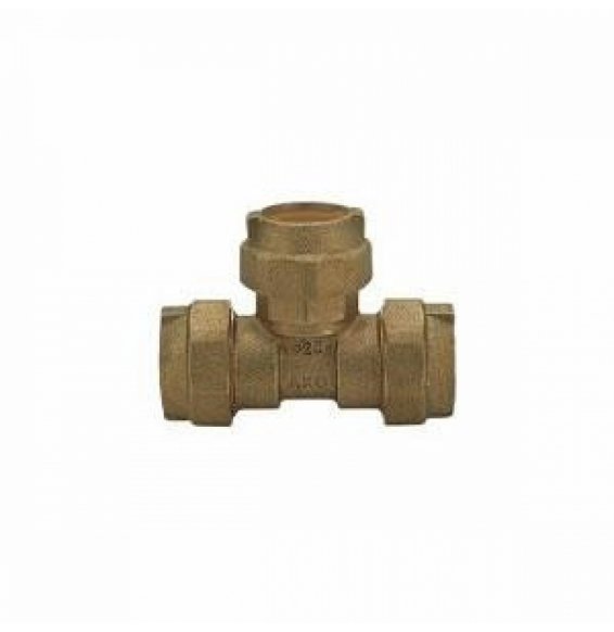 TEE INTERMEDIO OTTONE PER POLIETILENE D.20 B08WYYMMCT
