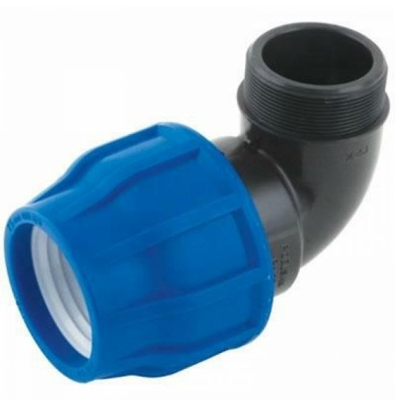 Gomito maschio a compressione pn16 d.75x21/2 b07r5y8b3v