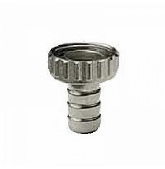 RACCORDO PORTAGOMMA IN OTTONE CROMATO D.1   B01FKCK2CI