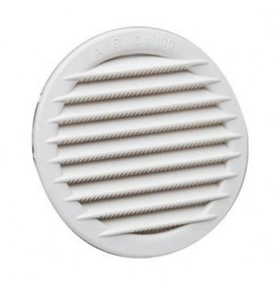 GRIGLIA AERAZIONE IN PLASTICA TONDA INCASSO D.063 B08WZHW8DF