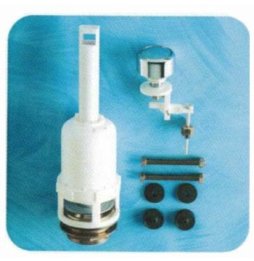 BATTERIA DI SCARICO UNIVERSALE PER MONOBLOCCO CON PULSANTE MECCANICO B08 BATTERIA DI SCARICO UNIVERSALE PER MONOBLOCCO CON PULSANTE MECCANICO B08