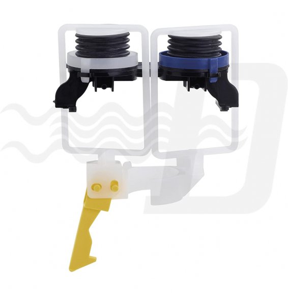 PLACCA PUCCI ECO 2 PULSANTI BIANCO 80000510 B00FBE421S