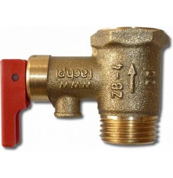 VALVOLA DI SICUREZZA 1/2   CON LEVA B00U7NX6BU