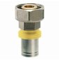 DRITTO CON GIRELLO E GUARNIZIONE PIANA A PRESSARE GAS 20X3/4   B08WZ9VV7