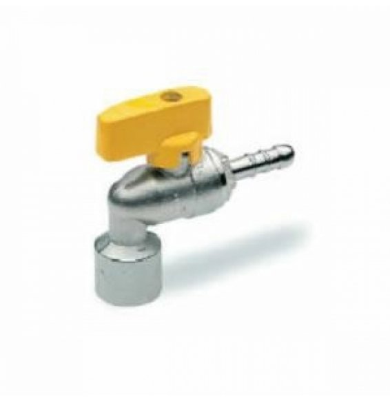 RUBINETTO GAS SQUADRA CON PORTAGOMMA F.1/2X9X5 B08WZCLH7C
