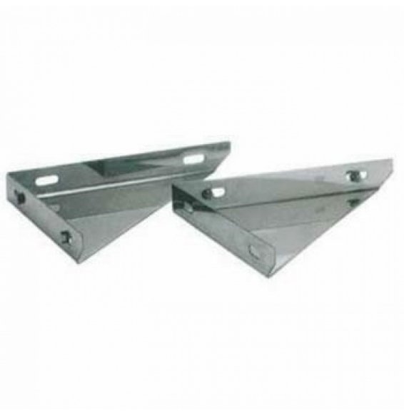 Coppia di angolari per supportomurale d.100 inox aisi316l b08x9y147g