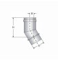 INOX MONO PARETE AISI 316CURVA 30 D.080 316L