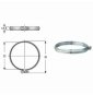 Inox mono parete aisi 316fascetta di bloccaggio d.080 b08wz4zzhr