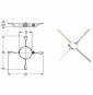 Inox mono parete aisi 316fascetta di centraggio d.080 ino