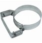 Inox mono parete aisi 316fascetta murale regolabile d.120 b08xb9w