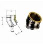 Inox doppia parete aisi 316curva 30 d.130/180 b01lvtzeu5