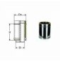 Inox doppia parete aisi 316tubo l.330 d.130/180