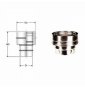Inox doppia parete aisi 316giunzione mono doppia d.080/130 b08xb2bq