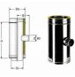 Inox doppia parete aisi 316raccordo a t 90 ridotto d.180/230 b08wyb