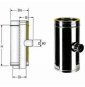 INOX DOPPIA PARETE AISI 316RACCORDO A T 90 RIDOTTO D.250/300 B08XBH