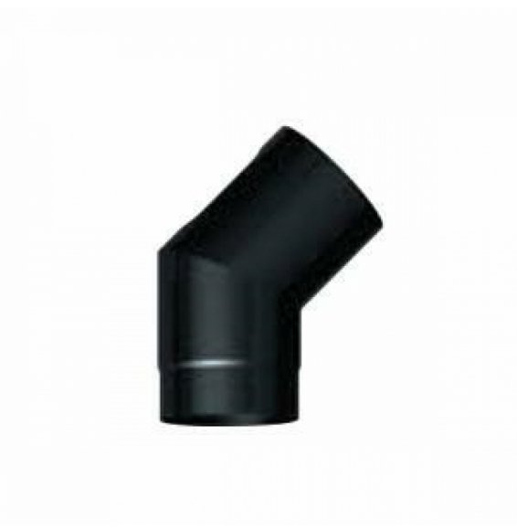 Curva 45 2 settori nero pesante200 b07qwhg6jw
