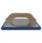FRATTONE BASE ALLUMINIO MANICO LEGNO SPUGNA AZZURRA 10X24 B07R4XFDWK