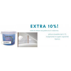 PROMO LAVABILE 10% 15/06/2020 PROMO LAVABILE 10% 15/06/2020