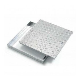 CHIUSINO LAMIERA CON TELAIO ACCIAIO ZINCATO 50X50 B07DPKHB7T CHIUSINO LAMIERA CON TELAIO ACCIAIO ZINCATO 50X50 B07DPKHB7T