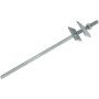 BARRETTA ZINCATA CON RONDELLA F/R 7X25
