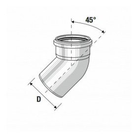 CURVA HTB 45 D.075 CURVA HTB 45 D.075