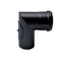 ACCIAIO NERO 12/10 D.80CURVA 90 2 SETTORI C/ISPEZIONE