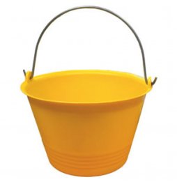Secchio muratore d.36 lt.12 extra one giallo Secchio muratore d.36 lt.12 extra one giallo