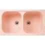 LAVELLO VARIANT ANGOLARE CM.82,5 2 VASCHE ANTRACITE