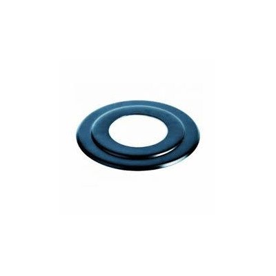 Rosone coprimuro d.235 grande inox nero d.080
