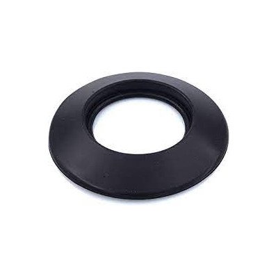 Rosone in silicone/gomma per inox nero d.080 b08wyrn459