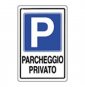 CARTELLO PARCHEGGIO PRIVATO 20X30 B08X9Q9K9X