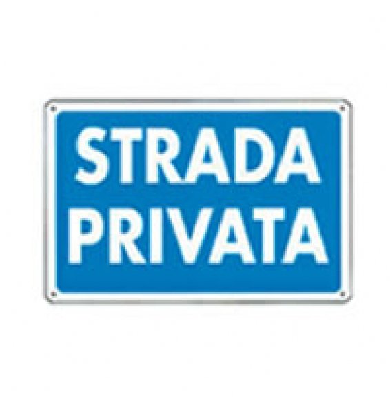 CARTELLO STRADA PRIVATA 20X30 B08LQZ7ZNT