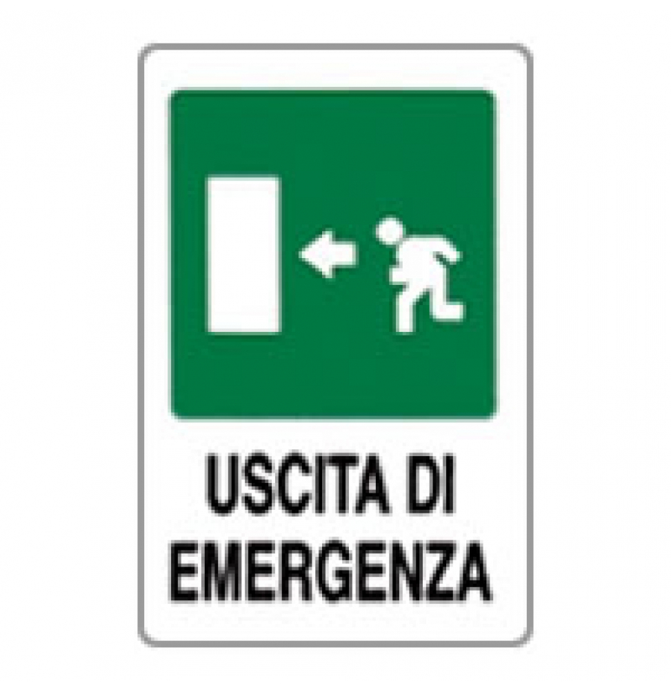 cartello-uscita-d-emergenza-a-sinistra-20x30-b08lrsvdql