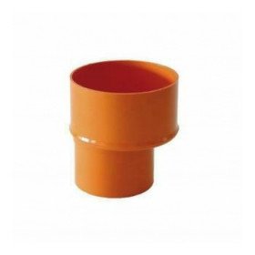 Riduzione pvc edilizia d.080/040 f/m eccentrica Riduzione pvc edilizia d.080/040 f/m eccentrica