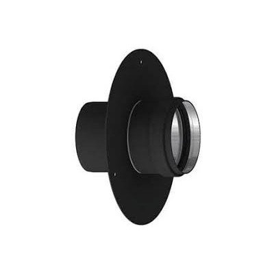 ROSONE CON ELEMENTO DRITTO ALLUMINIO NERO OPACO M/F 100 B01KA7CGK4