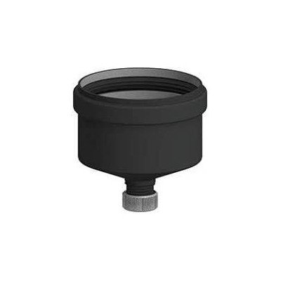 TAPPO SCARICO CONDENSA ALLUMINIO NERO OPACO 100 B07QXCJC92