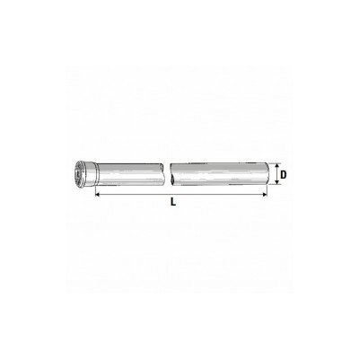TUBO 1 BICCHIERE HTEM D.075 MM.2000
