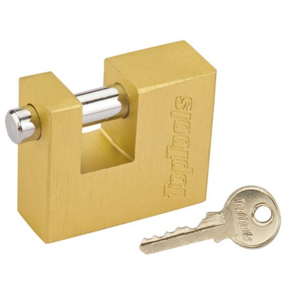 LUCCHETTO RETTANGOLARE CON 2 CHIAVI MM.60 B08LTNHP23