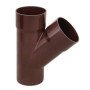 GRONDA PVC COLOR TESTA DI MORO D.080 TONDA - BRAGA 45
