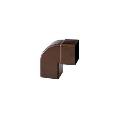 GRONDA PVC COLOR TESTA DI MORO D.100 QUADRA - CURVA 87