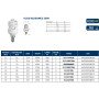 LAMPADA AI L.FREDDA FLUOR. ELEG.ELC15M1D E14 15W COMPATTE