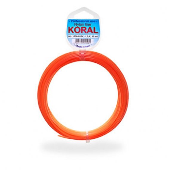 Filo professionale arancio koral tondo d. mm.3,3 mt.15 b08lthbhqv